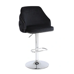 Wholesale modern luxury high back commercial bar stool