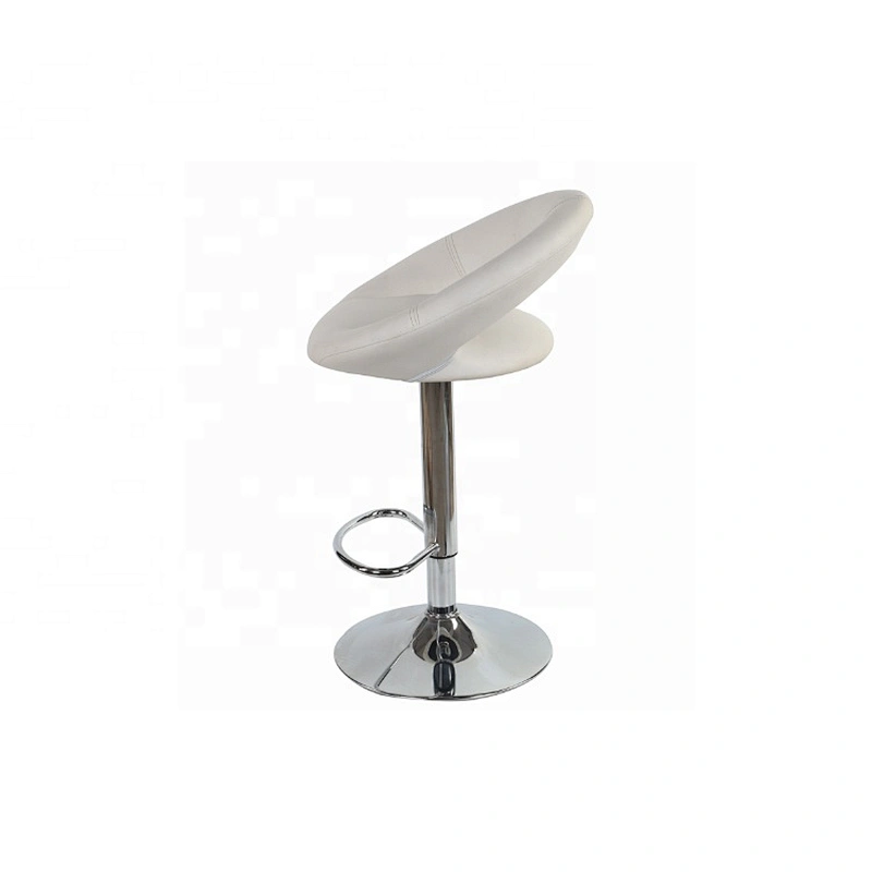 High Quality Durable Chic Bar Stool High Chair PU Bar Chair Furniture with high leg