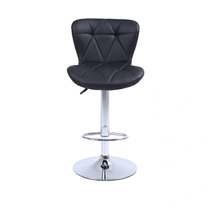 Modern Cheap Leather High Adjustable Height Counter swivel bar stool leather modern