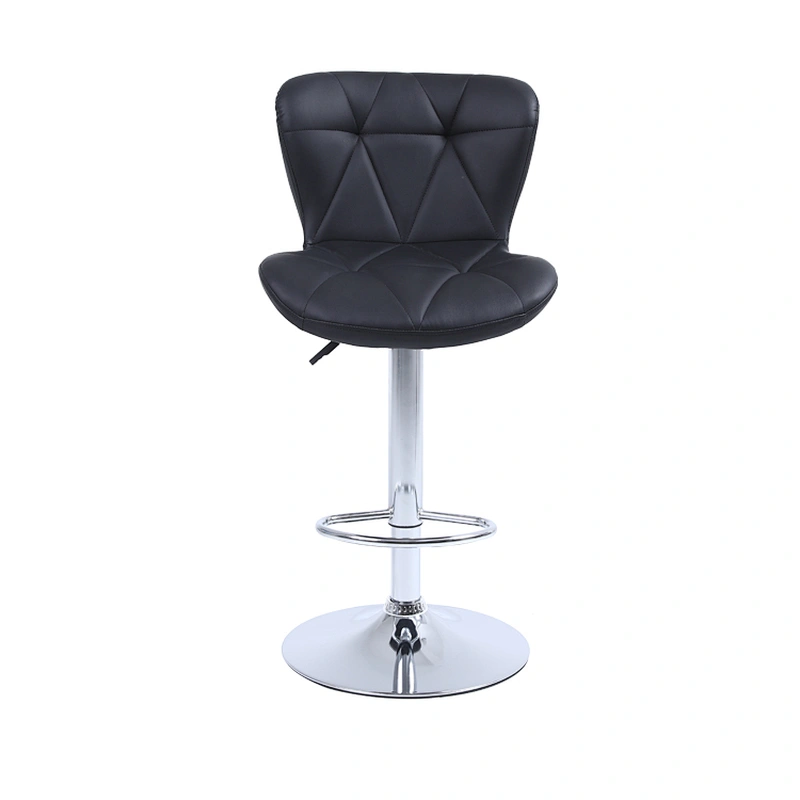Modern Cheap Leather High Adjustable Height Counter swivel bar stool leather modern