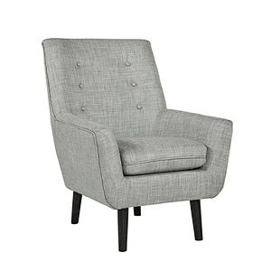 Modern style living room furniture velvet tufted accent chair
