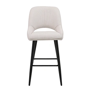 Hot selling modern high table bar chairs for restaurants hotels and bars set with luxurious gold leather bar stool chairs