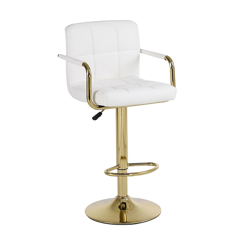 JIEMAX Cheap Furniture Bar Chairs Breakfast Colorful Leather swivel bar stool furniture