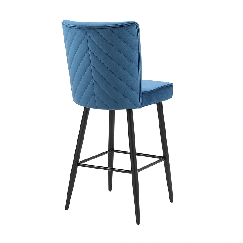 Wholesale commercial furniture project custom metal high leg luxury modern bar stool