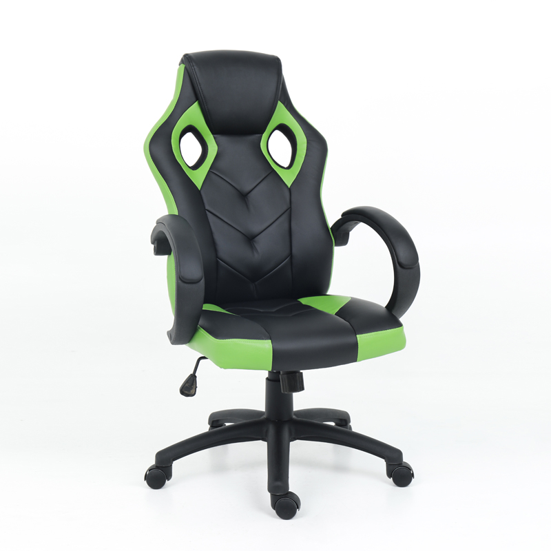 Orange Hot Sale Black Fixed Armrest computer china wholesale gaming chair