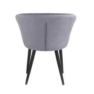 Wholesale Home Furniture Modern Nordic Velvet Fabric Upholstered modern dining table chair
