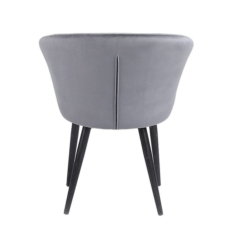 Wholesale Home Furniture Modern Nordic Velvet Fabric Upholstered modern dining table chair