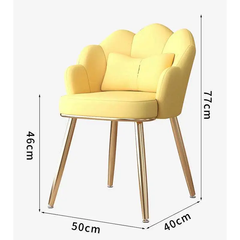 Leisure Modern Living Room luxury velvet dining chair