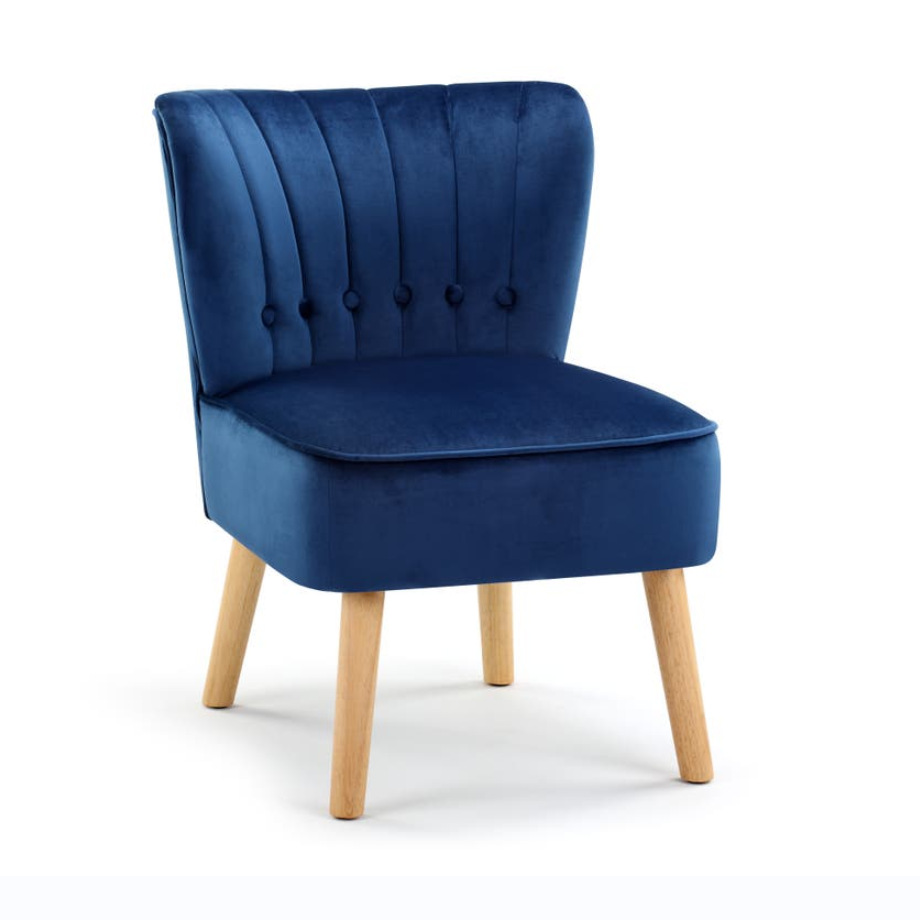 Velvet luxury french designer modern dining chair