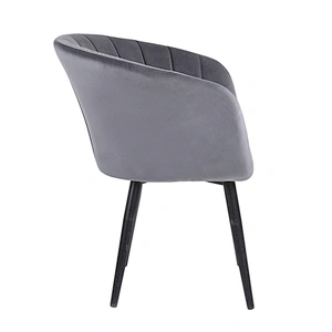 Wholesale Home Furniture Modern Nordic Velvet Fabric Upholstered modern dining table chair