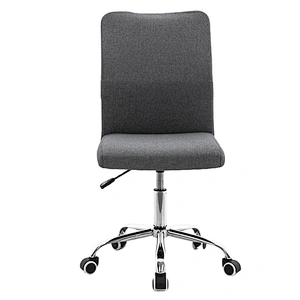 New designs blue arm less high back support Fabric office chair