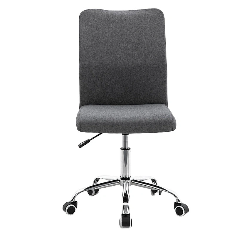 New designs blue arm less high back support Fabric office chair