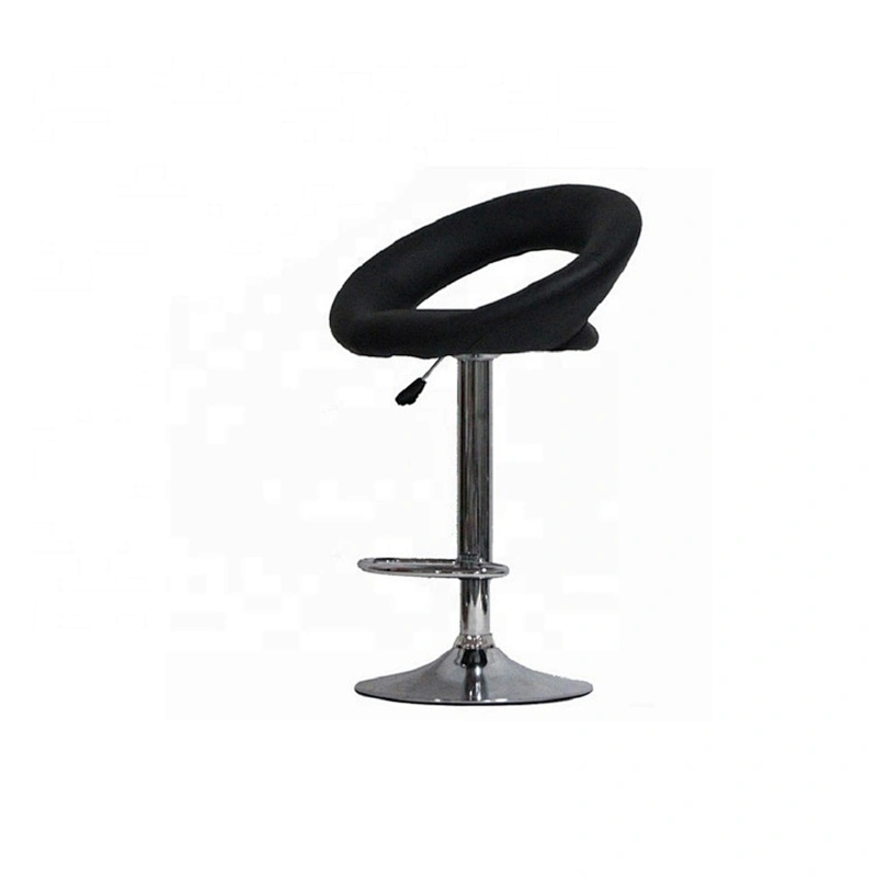High Quality Durable Chic Bar Stool High Chair PU Bar Chair Furniture with high leg