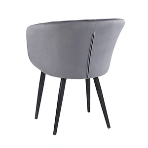 Wholesale Home Furniture Modern Nordic Velvet Fabric Upholstered modern dining table chair