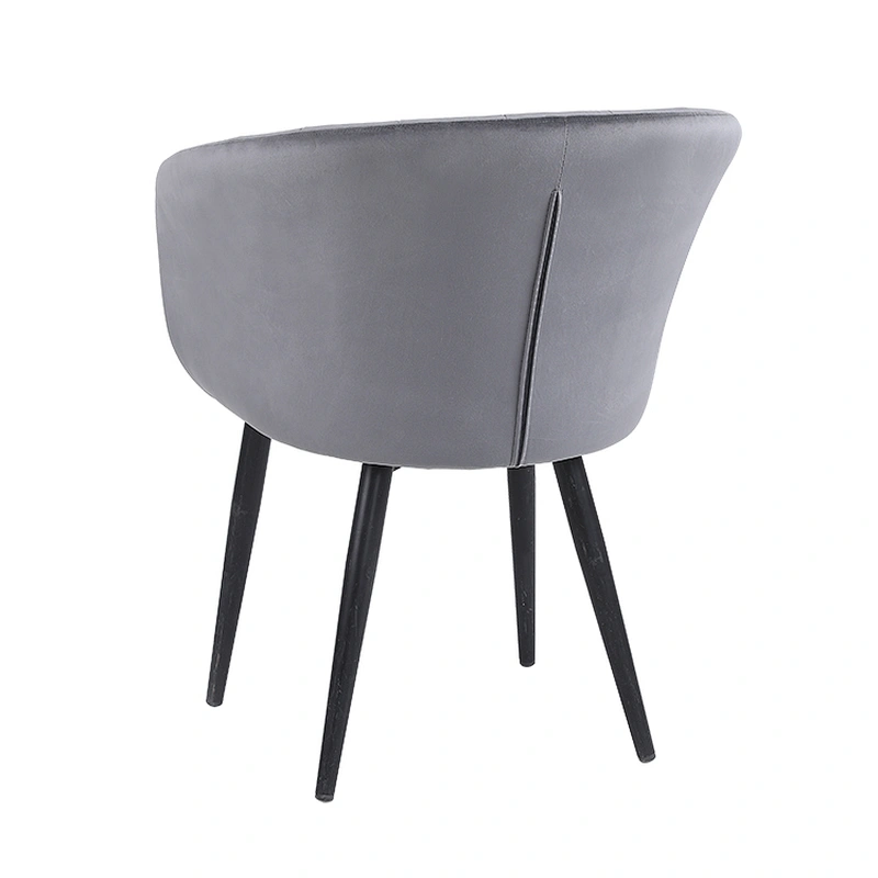 Wholesale Home Furniture Modern Nordic Velvet Fabric Upholstered modern dining table chair