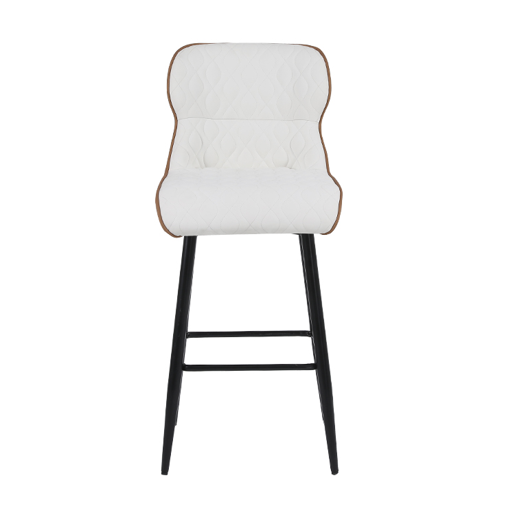 Hot Sale Nordic Modern Leather High Bar Furniture modern bar stool chair