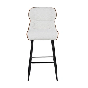 Hot Sale Nordic Modern Leather High Bar Furniture modern bar stool chair