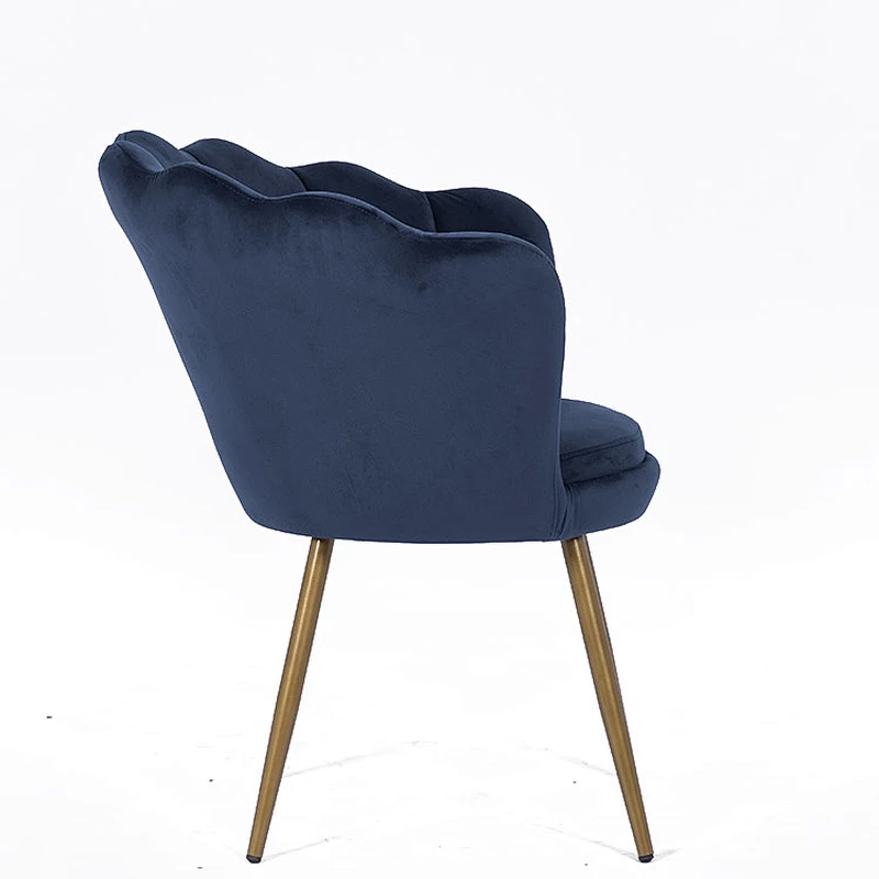 Upholstered luxury modern high back living room arm pc leisure soft lounge chair