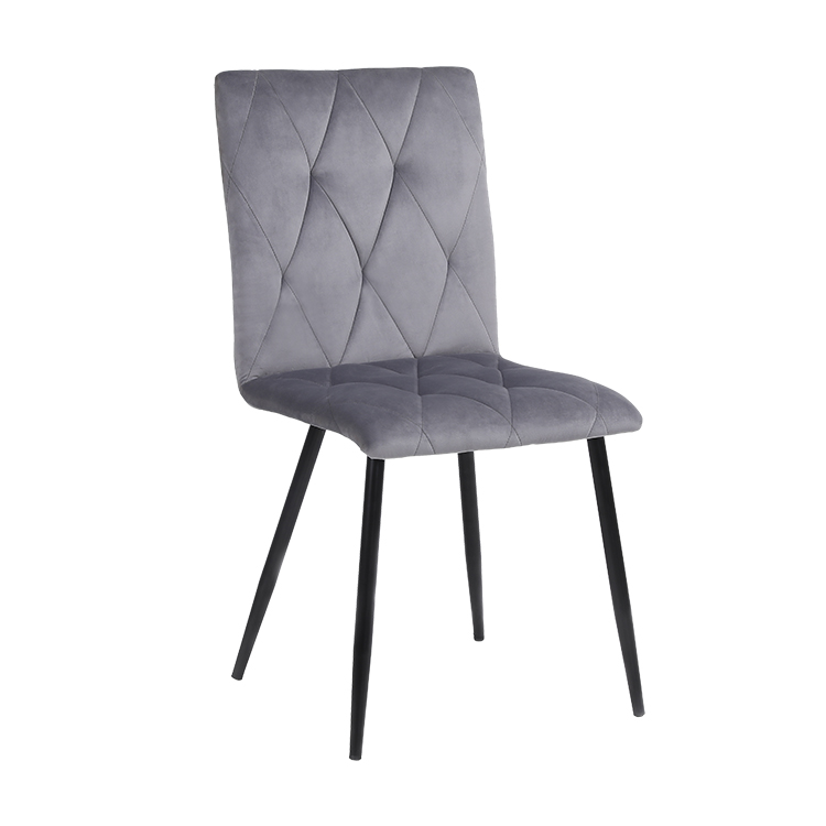 Wholesale design room furniture nordic velvet modern luxury fabric restaurant dining chairs