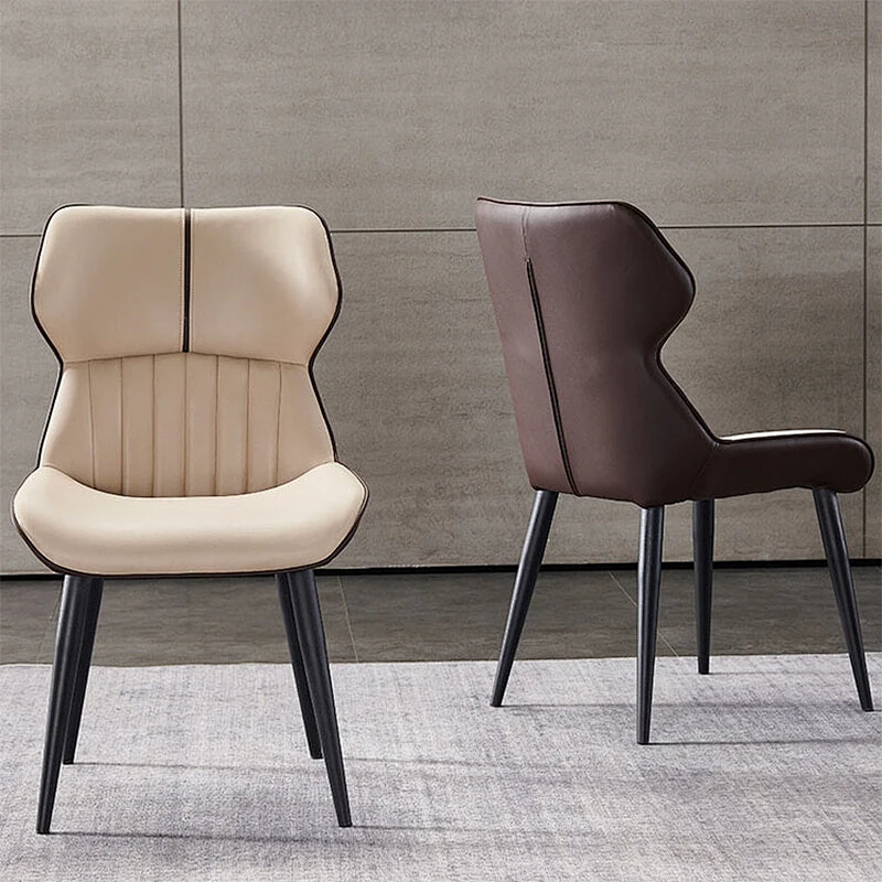 Wholesale Home Furniture coffee hotel Luxury Upholstered Soft back velvet fabric dining chair with metal legs