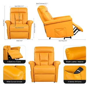 2022 hot sale wholesale Contemporary European style recliner sofa chair