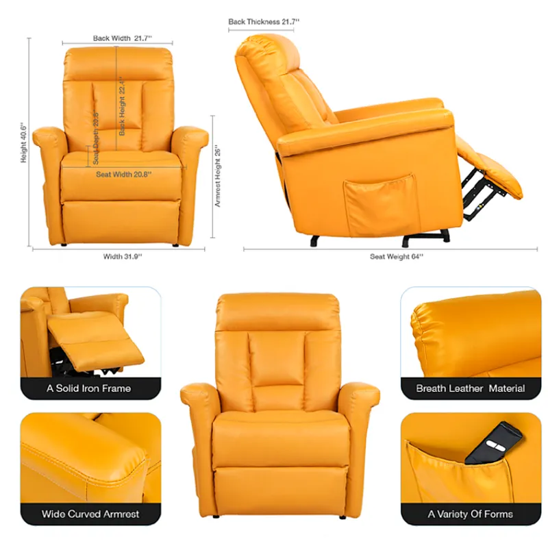 2022 hot sale wholesale Contemporary European style recliner sofa chair