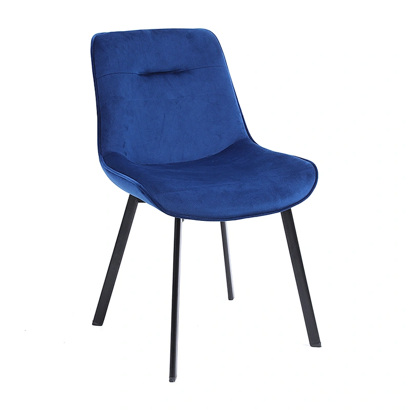 Cheap price hot sale home furniture modern dining chairs with metal legs