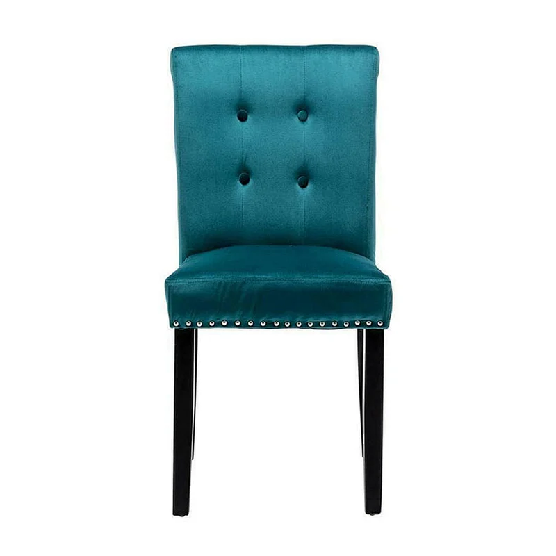 Modern hotel luxury dinning room velvet kitchen tufted dining chair