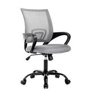 Good quality black mesh rocking heated cheap desk office chair