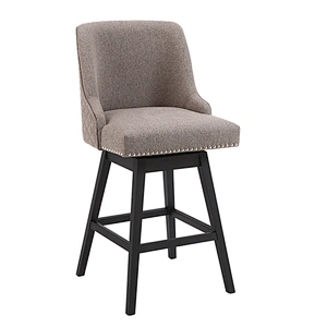 High back kitchen bar chair for breakfast living room furniture wholesaler