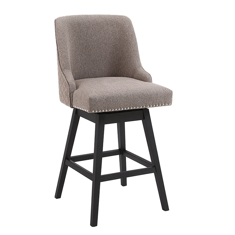 High back kitchen bar chair for breakfast living room furniture wholesaler