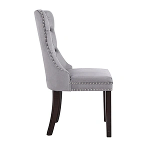 Factory Directly Supply Modern Velvet Dining Chairs Fabric Accent Upholstered Chairs Side Chair
