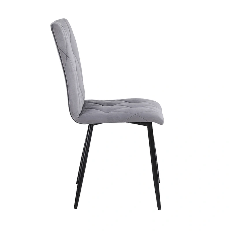 Wholesale design room furniture nordic velvet modern luxury fabric restaurant dining chairs