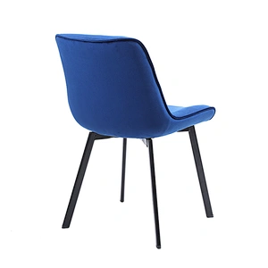 Cheap price hot sale home furniture modern dining chairs with metal legs