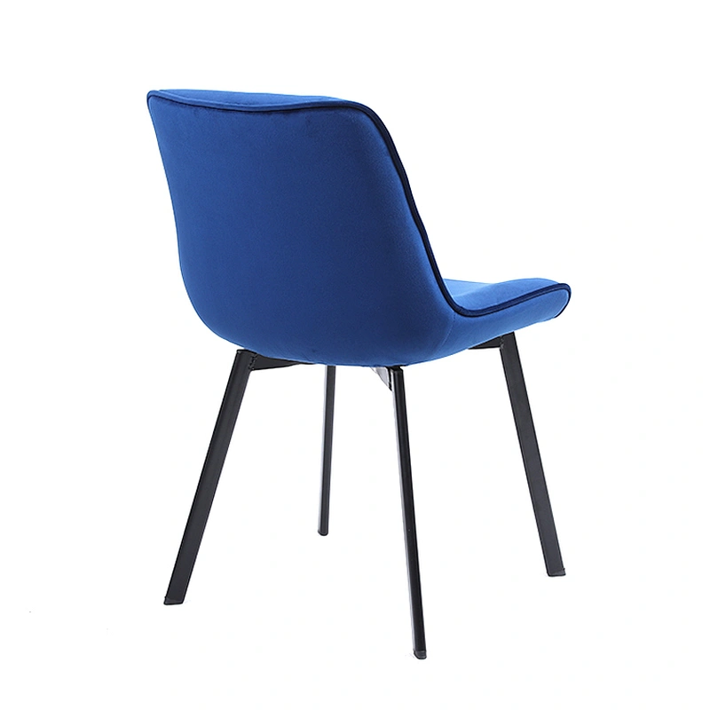 Cheap price hot sale home furniture modern dining chairs with metal legs