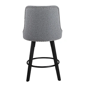 High-Back Bar Stool for Tall Counter Seating
