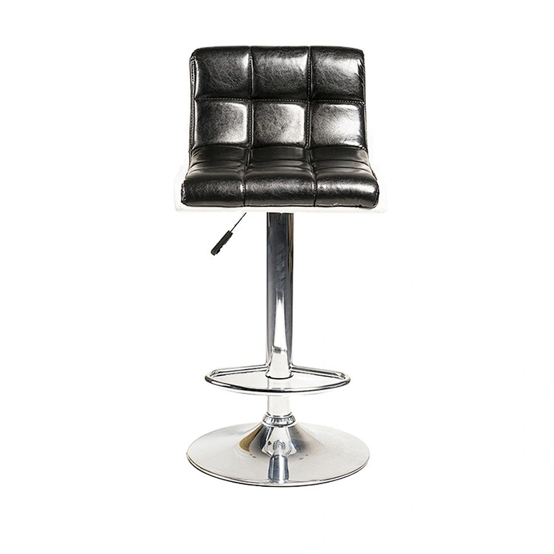 Cheap Luxury High Back cheap commercial leather bar stool chair for sale