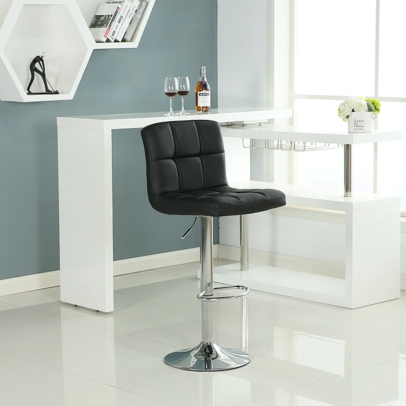 Kitchen Island modern adjustable bar stool wood with swivel