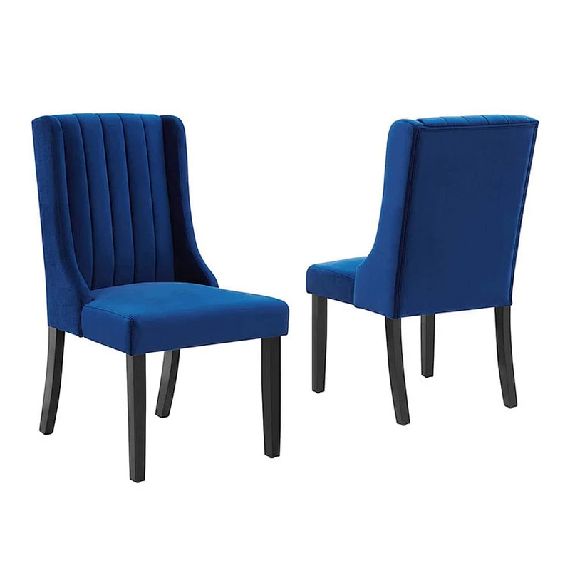 Modern hotel luxury dinning room chair Fabric restaurant dining chair