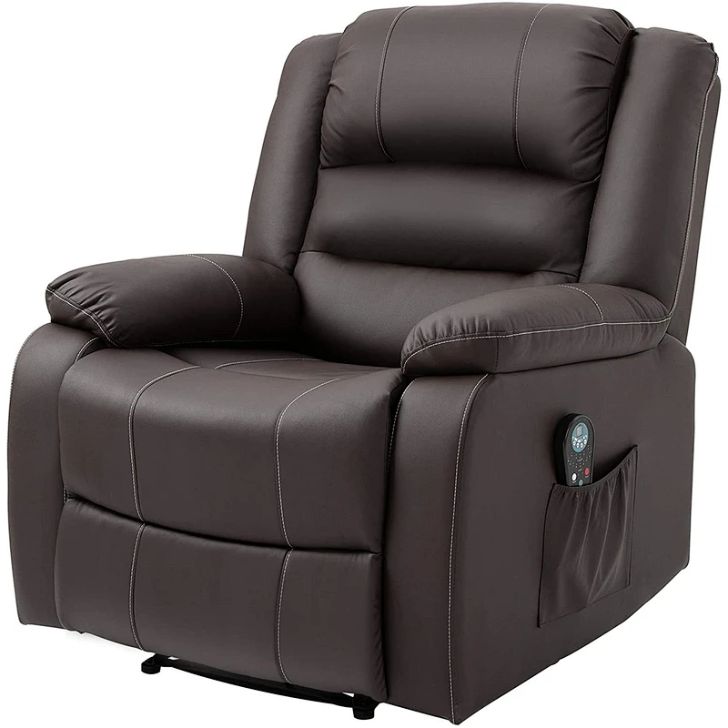 Reclining Living Room leather recliner sofa set