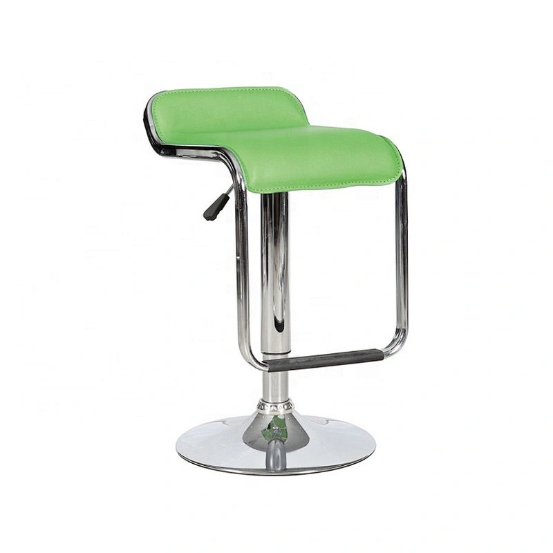 Made in China Modern Bar Stool PU And Metal Swivel Salon Stools Bar Chair