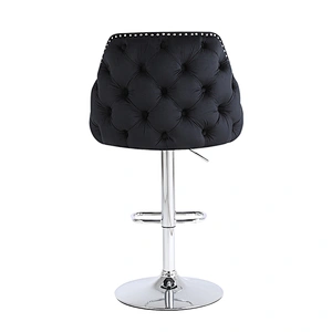 Wholesale modern luxury high back commercial bar stool