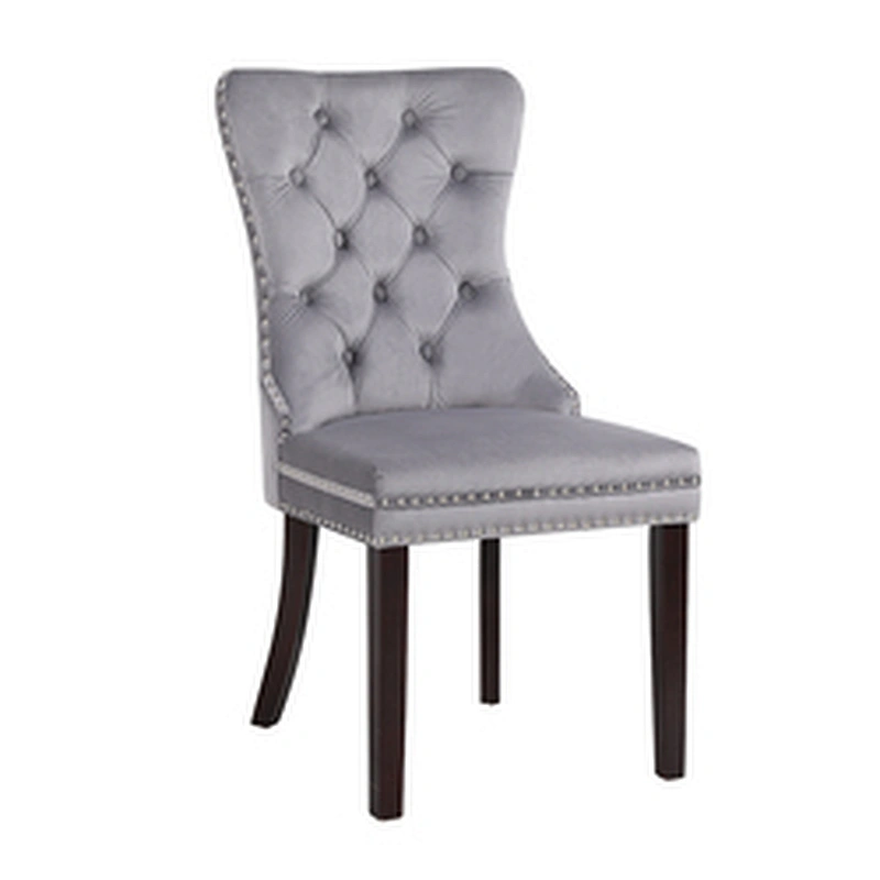 Factory Directly Supply Modern Velvet Dining Chairs Fabric Accent Upholstered Chairs Side Chair