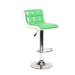 Cheap Luxury High Back cheap commercial leather bar stool chair for sale