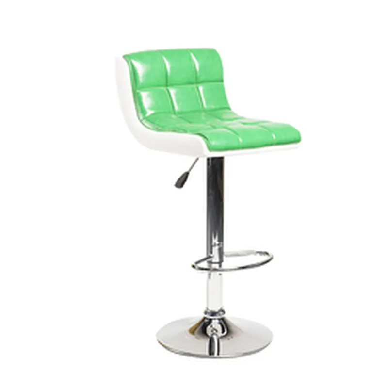 Cheap Luxury High Back cheap commercial leather bar stool chair for sale