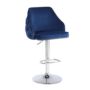 Wholesale modern luxury high back commercial bar stool