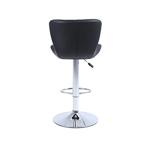 Modern Cheap Leather High Adjustable Height Counter swivel bar stool leather modern
