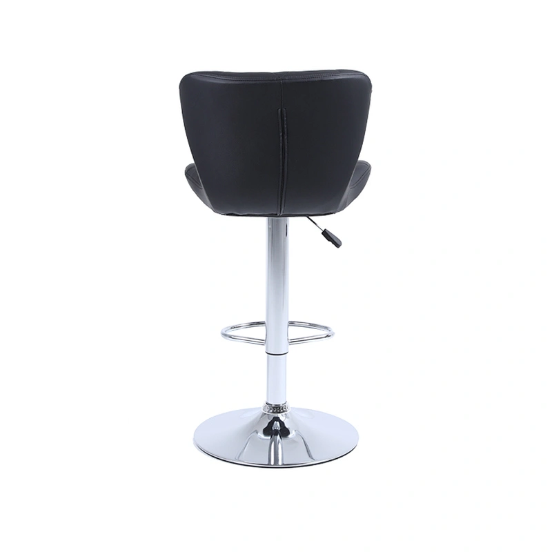 Modern Cheap Leather High Adjustable Height Counter swivel bar stool leather modern