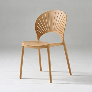 Wholesale Classic Nordic Cheap stackable dining chair room furniture dining counter chair