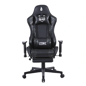 Pink Cute Seat Pink PVC Racing Swivel Computer Office Chair Gaming Chair With 2D Armrest